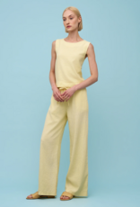 ASTRID Carly Linen Pant in Bright Yellow