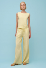 ASTRID Carly Linen Pant in Bright Yellow