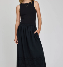 Gentle Fawn Elodie Cotton Eyelet Skirt