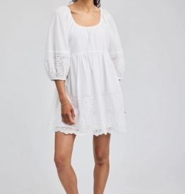 Gentle Fawn Coralina 100% Cotton Eyelet Mini Dress