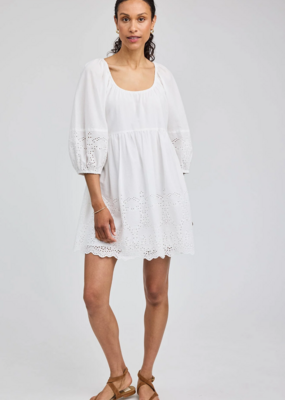 Gentle Fawn Coralina 100% Cotton Eyelet Mini Dress