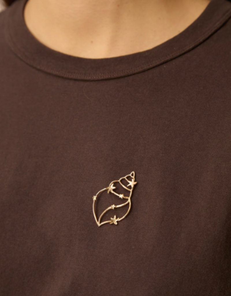 Des Petits Hauts Manolo Shell Brooch