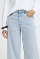 B.Young Kielo High Waisted Embroidered Cropped Denim