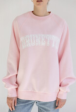 Brunette the Label Floral Varsity Hair Colour Crews - Brunette