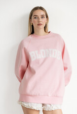 Brunette the Label Floral Varsity Hair Colour Crews - Blonde