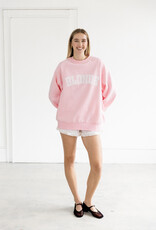 Brunette the Label Floral Varsity Hair Colour Crews - Blonde