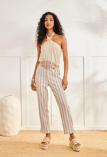 NKN Barcelona Tristan Printed Pants in Rose Stripe