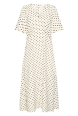 ICHI Zabby A-Line Dot Dress