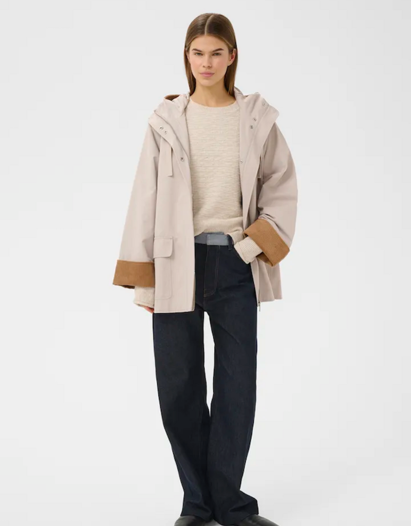 InWear Gracelynn Hooded Jacket in Chateau Gray