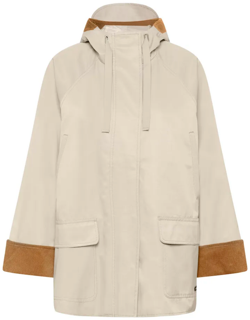 InWear Gracelynn Hooded Jacket in Chateau Gray