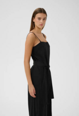 InWear Edith Linen Blend Jumpsuit in Black