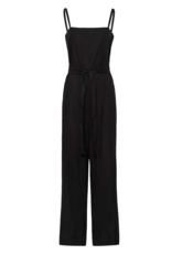 InWear Edith Linen Blend Jumpsuit in Black