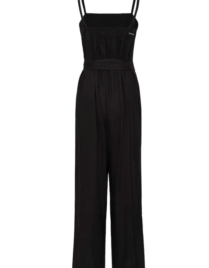 InWear Edith Linen Blend Jumpsuit in Black