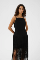 InWear Charleene Fest Fringe Dress in Black