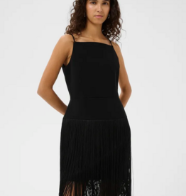 InWear Charleene Fest Fringe Dress in Black