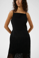 InWear Charleene Fest Fringe Dress in Black
