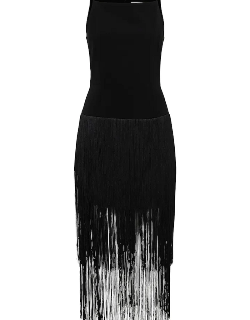 InWear Charleene Fest Fringe Dress in Black