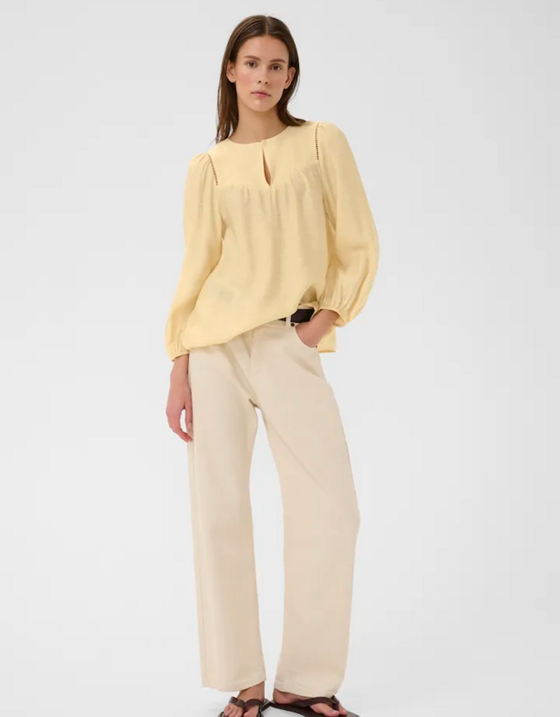 InWear Linnis Keyhole Detail Blouse