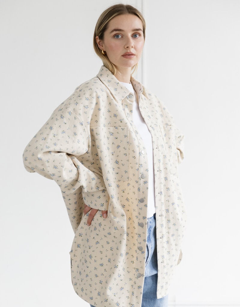 Brunette the Label Shania Jacket in Spring Florals!