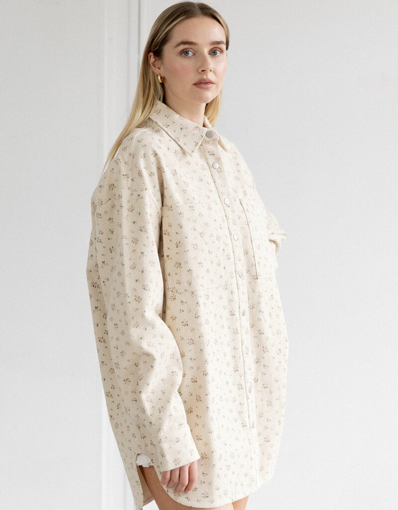 Brunette the Label Shania Jacket in Spring Florals!