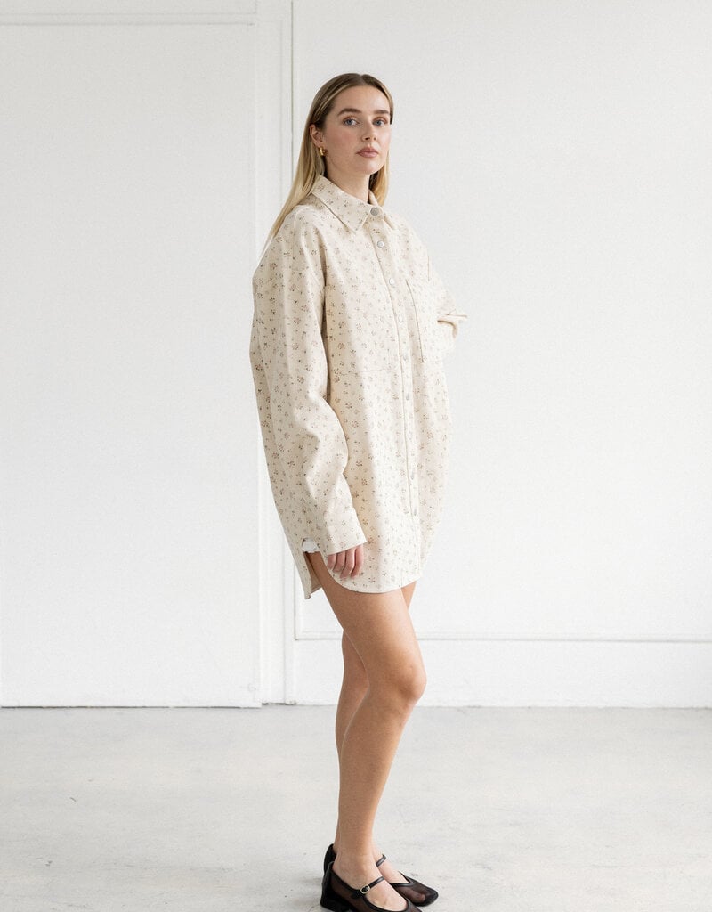 Brunette the Label Shania Jacket in Spring Florals!