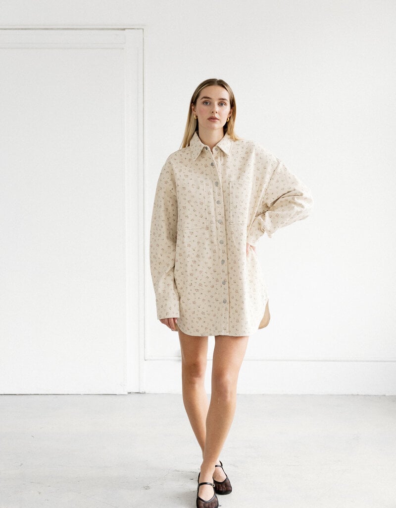 Brunette the Label Shania Jacket in Spring Florals!