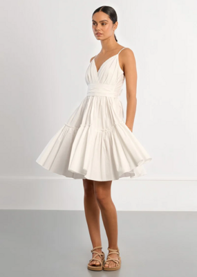 Molly Bracken Lori Tie-Back Mini Dress