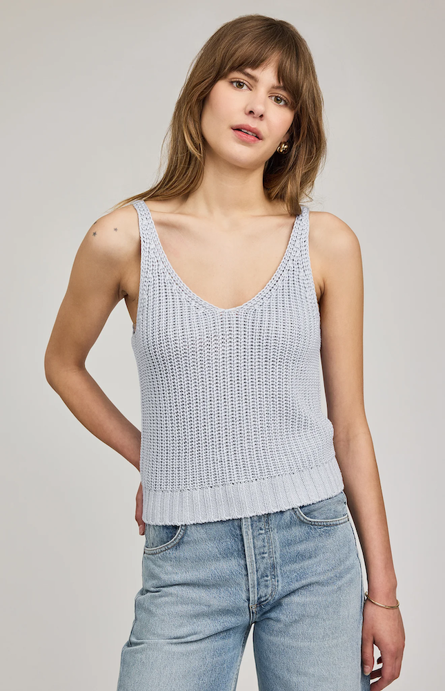 Lizzie Knit Tank - Adorn Boutique