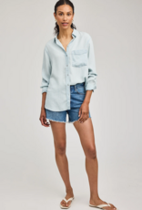 Gentle Fawn Ozzy Button Shirt in Blue Stripe