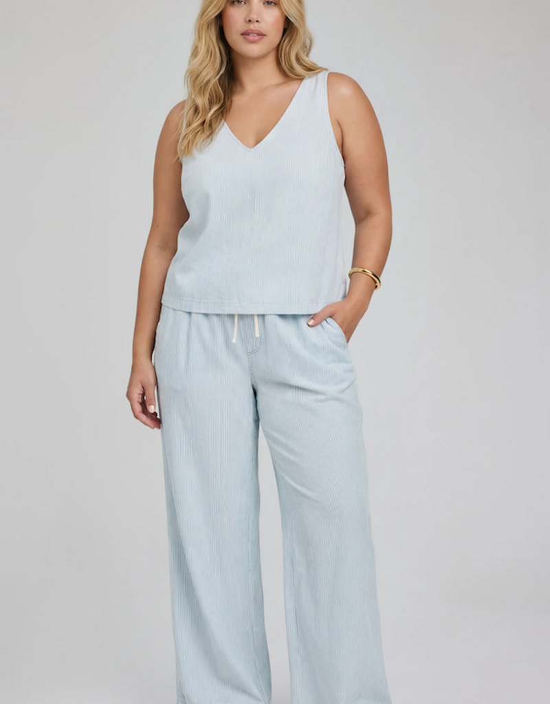 Gentle Fawn Camille Pant in Blue Stripe (FINAL SALE)