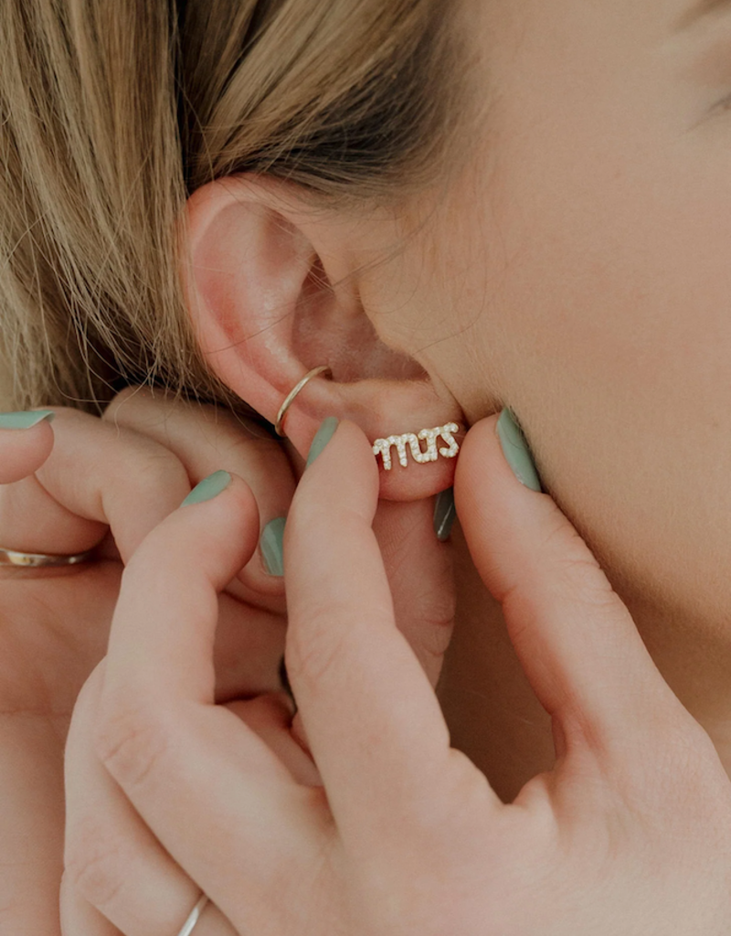 Luna & Stone MRS Stud Earring