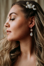 Luna & Stone Amalfi Drop Pearl Earring
