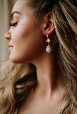 Luna & Stone Amalfi Drop Pearl Earring