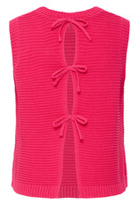 ICHI Dotties 100% Cotton Knit Slipover with Bows (FINAL SALE)