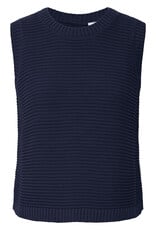 ICHI Dotties 100% Cotton Knit Slipover with Bows