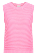 ICHI Dotties 100% Cotton Knit Slipover with Bows