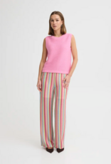 ICHI Dotties 100% Cotton Knit Slipover with Bows