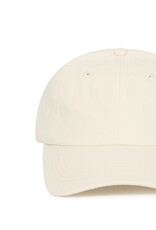 ICHI Adda Cotton Ball Cap in Birch