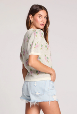 Saltwater Luxe Doc Sweater in Salt Floral