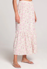 Saltwater Luxe Osiris Maxi Skirt in Salt Floral