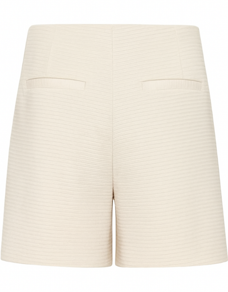 ICHI Kate Textured Skort in Almond Milk