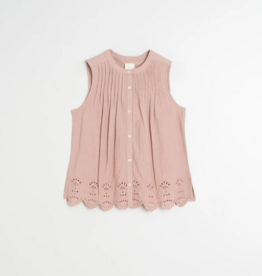 Indi and Cold Gretchen Embroidered Sleeveless Top