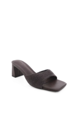 Billini Freda Heels in Chocolate Raffia