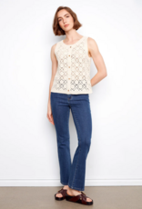Charlie B Cora Button-Up Sleeveless Vest