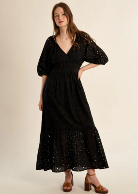 Molly Bracken Erika Cotton Eyelet Dress