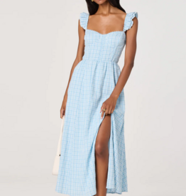 ASTR Wedelia Ruffle Strap Corset Midi