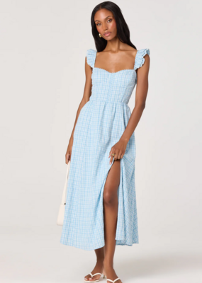 ASTR Wedelia Ruffle Strap Corset Midi