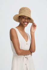 B.Young Vashti Woven Hat in Natural Straw