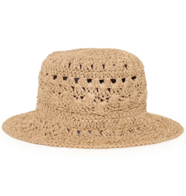 B.Young Vashti Woven Hat in Natural Straw