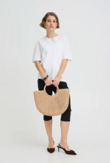 B.Young Vashti Shopper Bag in Natural Straw